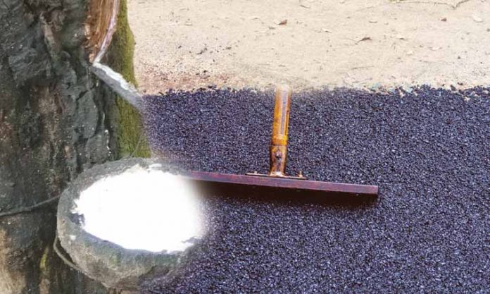 karet untuk campuran aspal
