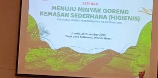 GIMNI Usulkan Kewajiban Minyak Goreng Kemasan Berjalan 2020