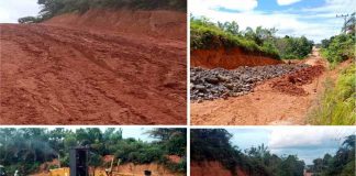 BGA Group, Perbaiki Infrastruktur Jalan Poros Desa Gunung Makmur