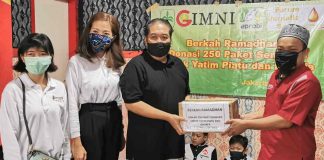 FJS Bersama GIMNI, APROBI, dan APOLIN Bagikan Paket Sembako