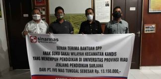 Raih beasiswa perguruan tinggi, delapan anak Suku Sakai Kandis sambut masa depan yang lebih cerah