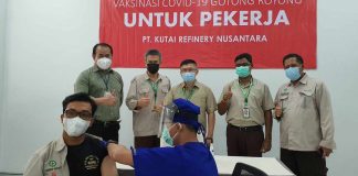 Apical Turut Sukseskan Vaksinasi Gotong Royong