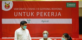 Apical Turut Sukseskan Vaksinasi Gotong Royong