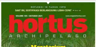 Majalah Hortus Edisi 109 Oktober 2021