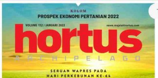 Majalah Hortus Edisi 112,Januari 2022
