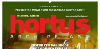Majalah HORTUS Archipelago Edisi 118 Juli 2022.