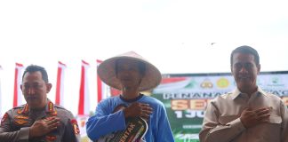 Mentan dan Kapolri Tanam Jagung Serentak 1 Juta Hektare