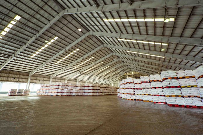 Produksi Pupuk Kaltim di pabrik Bontang semester I 2025