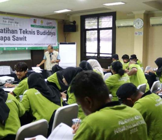 110 Pekebun Rokan Hilir Ikut Pelatihan SDMPKS Teknis Budidaya Sawit, Kerjasama BPDP, Ditjenbun dan BPI