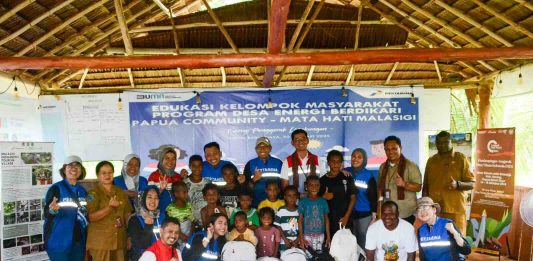 Pertamina Bangun Kampung Adat Malasigi Papua jadi Berdikari Energi