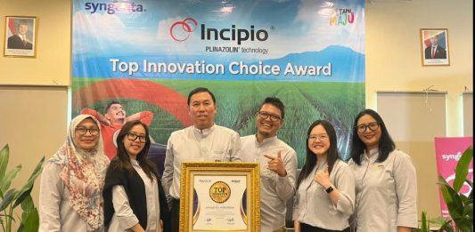 Incipio 200 SC Raih Top Innovation Choice Award 2024, Bukti Komitmen Syngenta bagi Petani