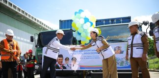 Mentan Amran Lepas Ekspor Produk Hilirisasi Kelapa Maluku Utara ke Tiongkok