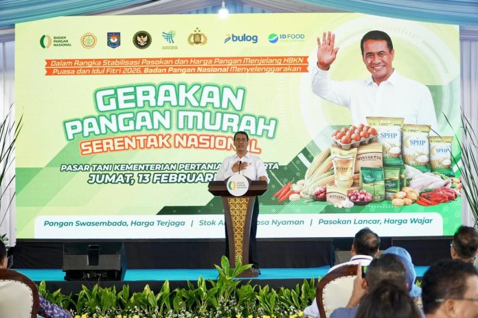 Kepala Badan Pangan Nasional (Bapanas), Andi Amran Sulaiman.