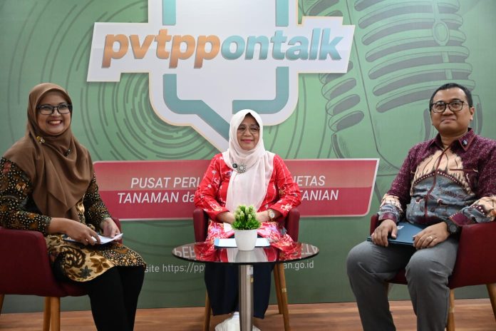 Kepala Pusat Perlindungan Varietas Tanaman dan Perizinan Pertanian (PPVTPP), Leli Nuryati