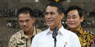 Amran Pastikan Stok Pangan Aman Meski Ada Ancaman El Nino Menteri Pertanian (Mentan), Andi Amran Sulaiman.