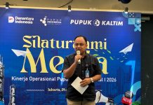 Sekretaris Perusahaan Pupuk Kaltim, Anggono Wijaya