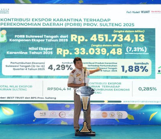 Kepala Badan Karantina Indonesia (Barantin), Barantin, Sahat M Panggabean