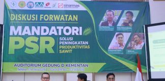 Forwatan dan Stakeholder Sawit Gaungkan Mandatori PSR Diskusi PSR