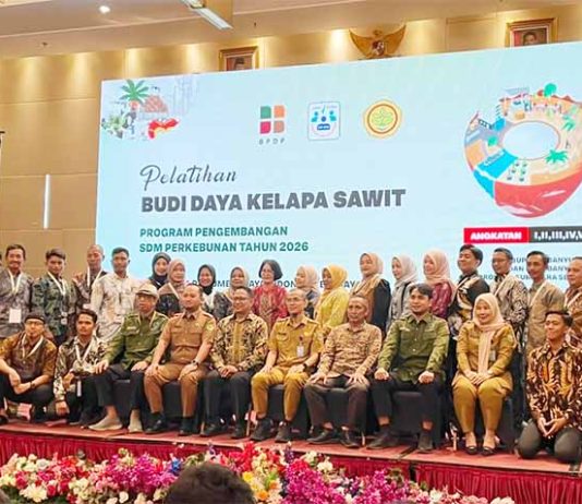 Tingkatkan Daya Saing, BPDP Bersama Ditjenbun dan PT SIB Gelar Pelatihan SDM Sawit bagi Pekebun Sumsel