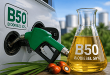 Ilustrasi biodiesel B50