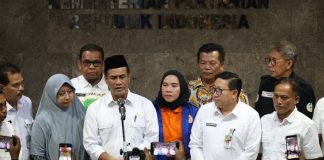 Menteri Pertanian sekaligus Kepala Badan Pangan Nasional, Andi Amran Sulaiman