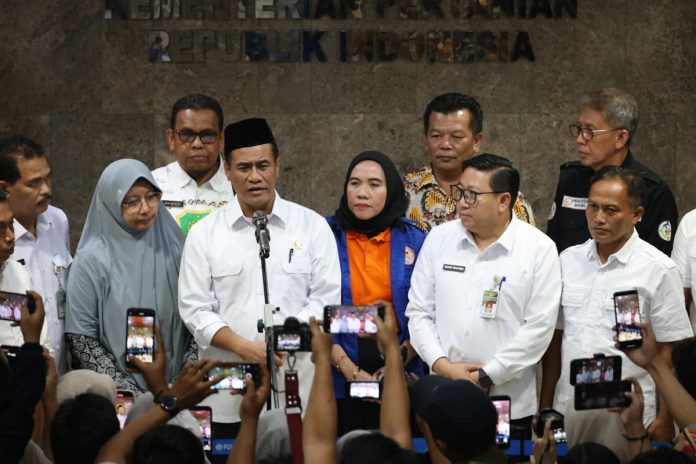 Menteri Pertanian sekaligus Kepala Badan Pangan Nasional, Andi Amran Sulaiman