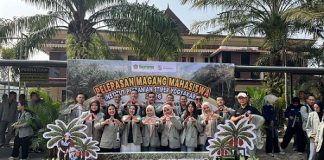 Wujudkan Link and Match, INSTIPER Lepas 671 Mahasiswa Magang Tahun 2026 ke 18 Provinsi