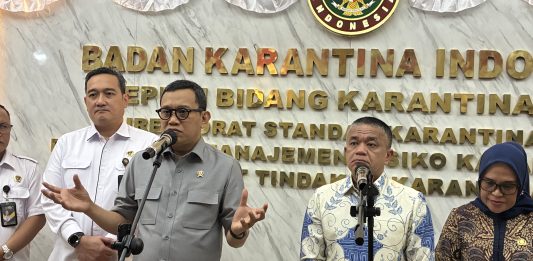 Barantin dan Pemkot Palu Teken MoU, Dorong Kakao Hingga Tuna Tembus Pasar Ekspor Kepala Barantin, Abdul Kadir Karding