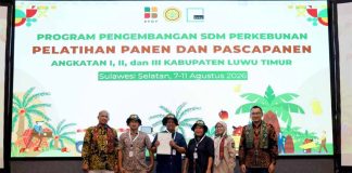 BPDP dan PT Trifos Internasional Sertifikasi Perkuat SDM Pekebun Sawit Kabupaten Luwu Timur Lewat Pelatihan Panen dan Pascapanen
