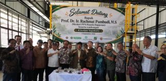 Menteri PPN Temukan “Jawaban” Teknologi Hijau Hilirisasi Kelapa Sawit di Pabrik SPOT INSTIPER Yogyakarta