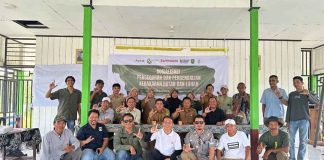 Apical dan Earthworm Foundation Perkuat Kesiapsiagaan Masyarakat dalam Pencegahan Karhutla di Desa Tepian Makmur
