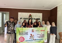 Kunjungi Adarasa, UMKM Belajar Kembangkan Produk Kelapa hingga Ekspor tim majalah hortus bersama perwakilan umkm dan bpdp mengunjungi PT Adarasa