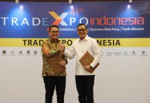Menteri Perdagangan Budi Santoso dan Kepala Badan Karantina Indonesia Abdul Kadir Karding