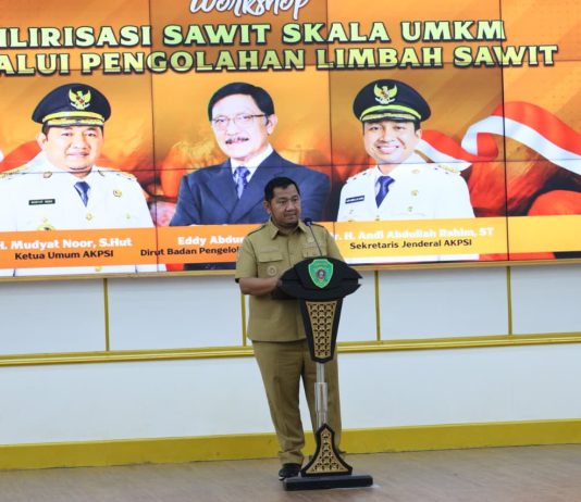 Bupati Penajam Paser Utara (PPU) sekaligus Ketua Umum AKPSI, H. Mudyat Noor