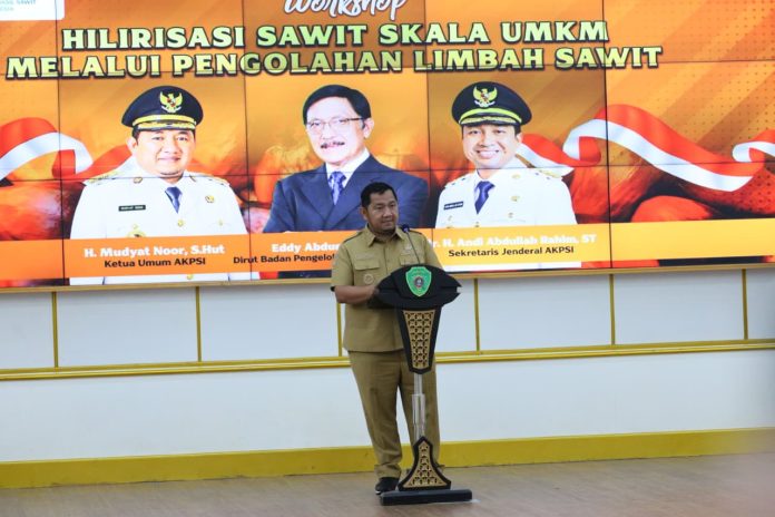 Bupati Penajam Paser Utara (PPU) sekaligus Ketua Umum AKPSI, H. Mudyat Noor